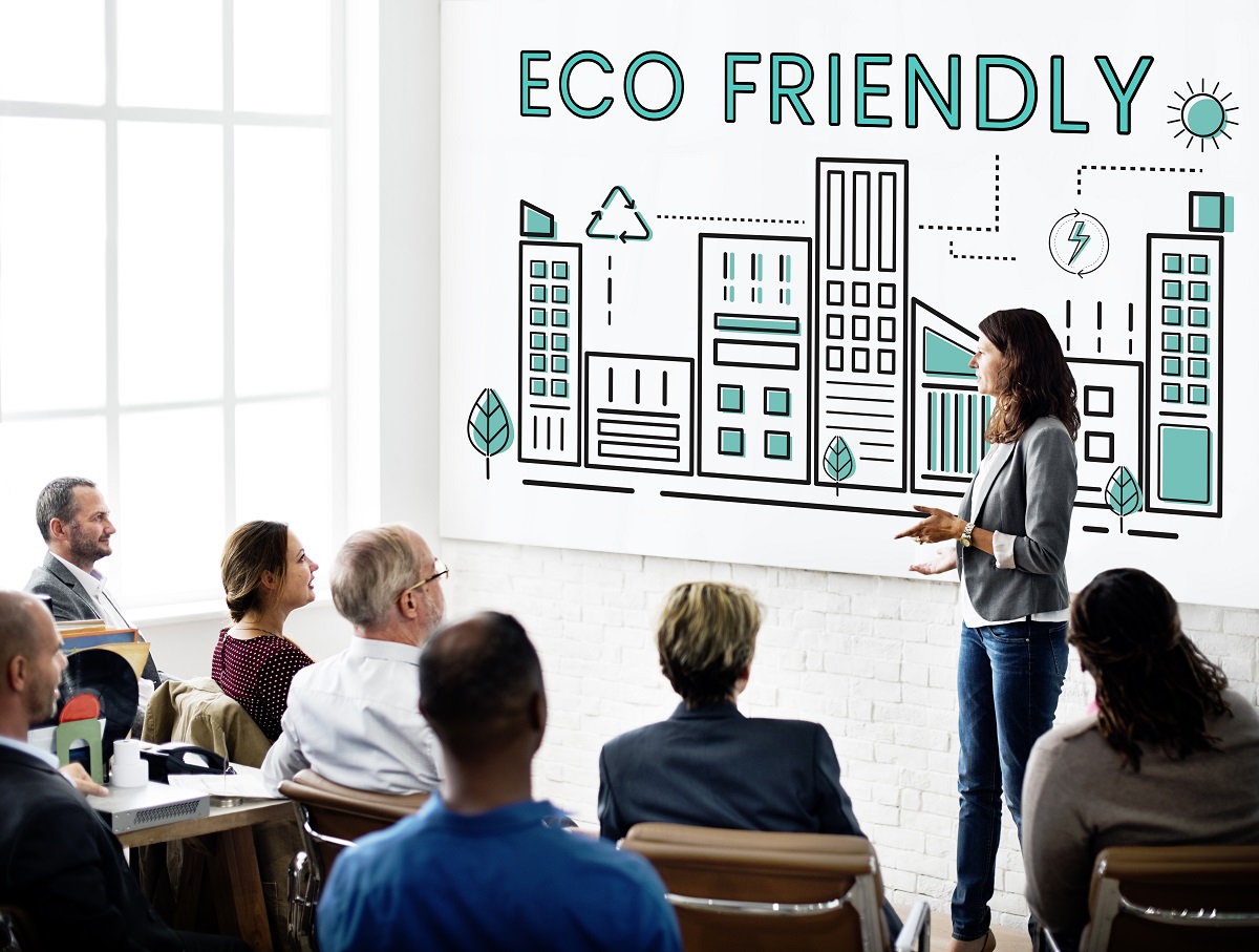 discussion about being eco-friendly