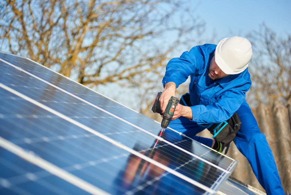 Solar panels for sustainability