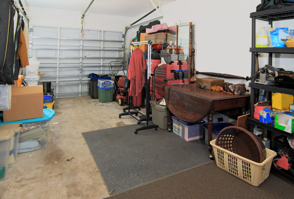 Clutter in garage