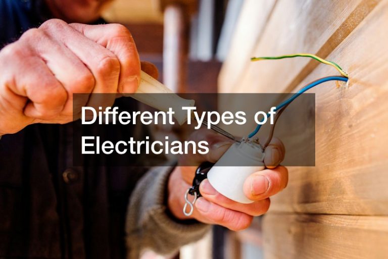 Different Types of Electricians