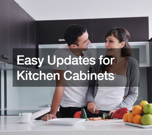 Easy Updates for Kitchen Cabinets